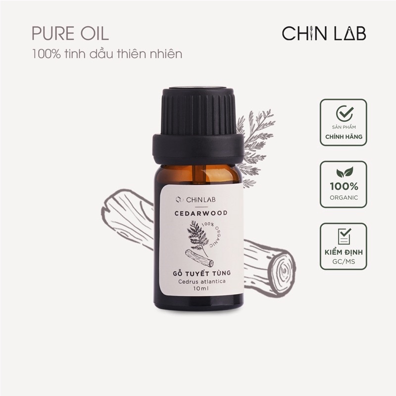 Tinh dầu Gỗ Tuyêt Tùng Organic