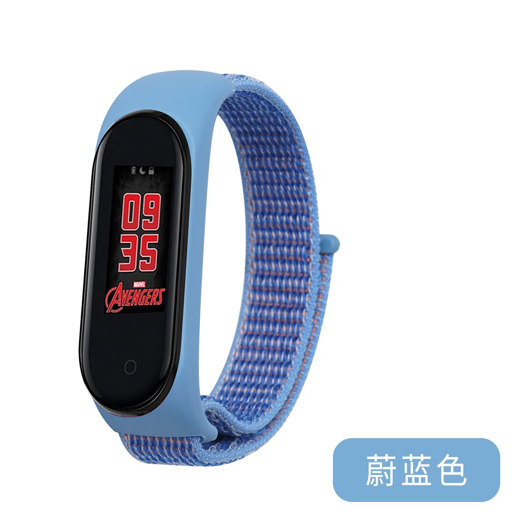 Dây Đeo Bằng Sợi Nylon 10 Màu Cho Đồng Hồ Thông Minh Xiaomi Mi Band 3 4 5 6 7 NFC Miband 3 4 5 6 7