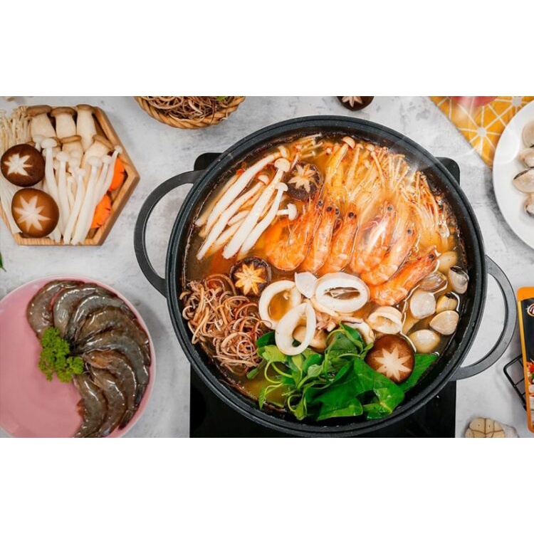 Combo gia vị hoàn chỉnh Cao cấp Tri Kien Spices: Xốt Lẩu Thái 230g + Xốt ướp đồ nướng 230, chay mặn đều dùng được