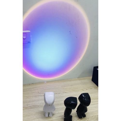 Đèn chiếu led 7 màu Robot