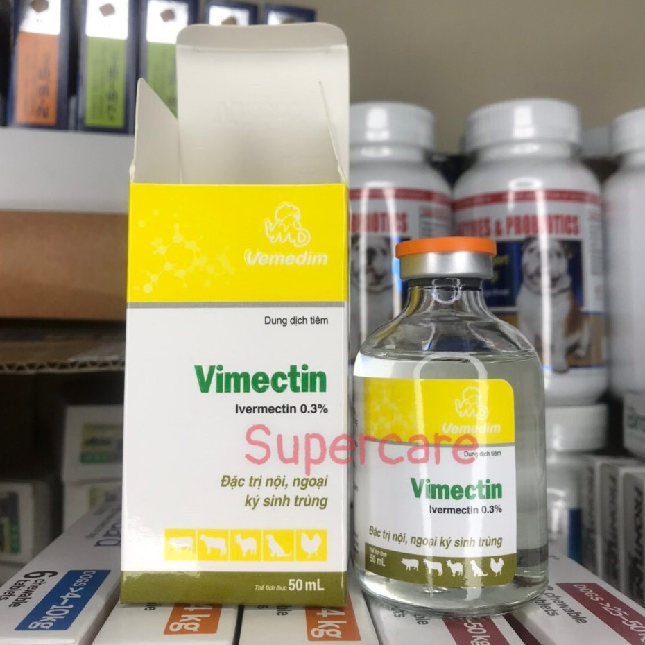 Vimectin Nội Ngoại Ký Sinh Trùng Chó Mèo & Gia Cầm