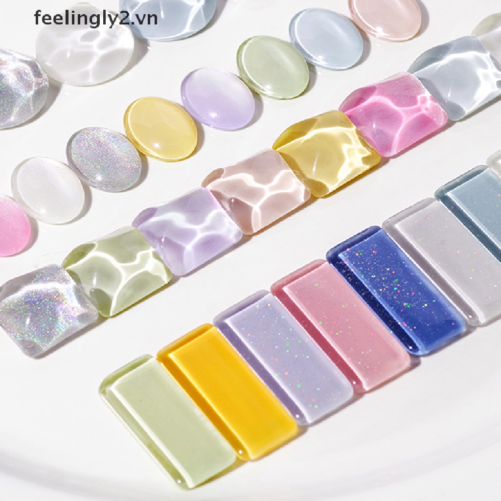 40 tấm thủy tinh trong suốt trưng bày màu sơn móng tay đa năng