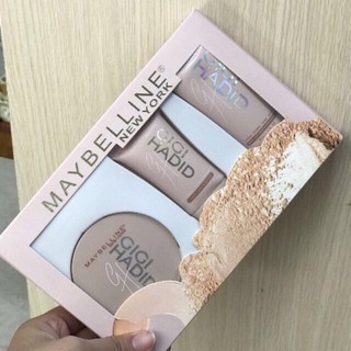Set phấn maybelline 3 món