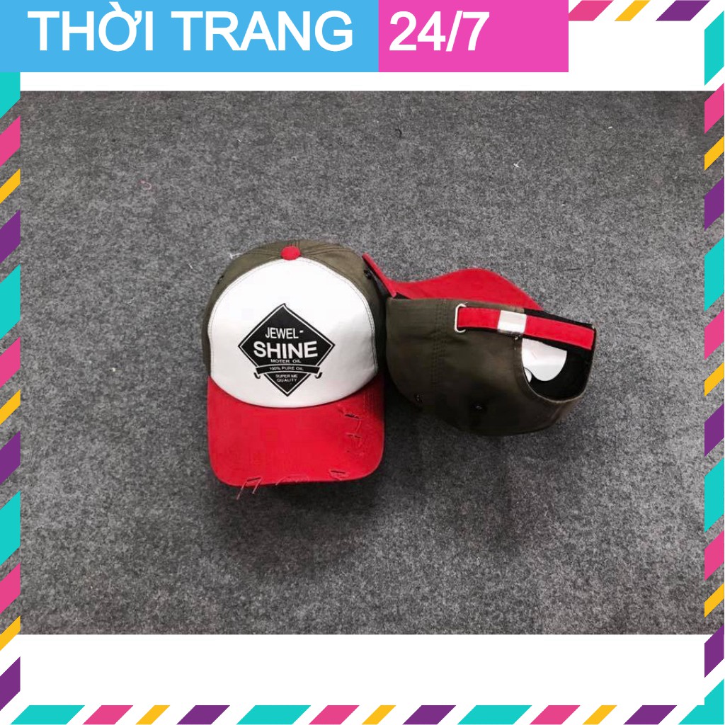 𝐑ẻ 𝐑Ẻ Tết🌺 Nón kết /Mũ lưỡi trai nam nữ thêu NYPD Shine Linkin Park thời trang Hàn Quốc