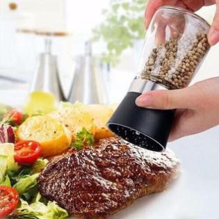 Lọ (Cối) Xay Tiêu Thủy Tinh Cầm Tay - HV Store 273