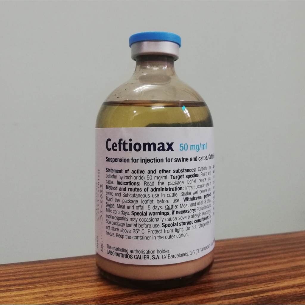 Ceftiomax 50mg/ml cho cá dung tích 100ml