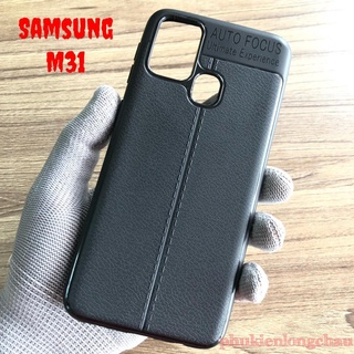 Ốp lưng dẻo Vân da AutoFocus cho Samsung M31