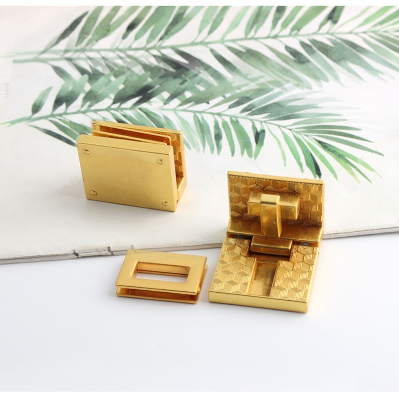 Khóa Cài Vặn Bằng Kim Loại Cho Ví