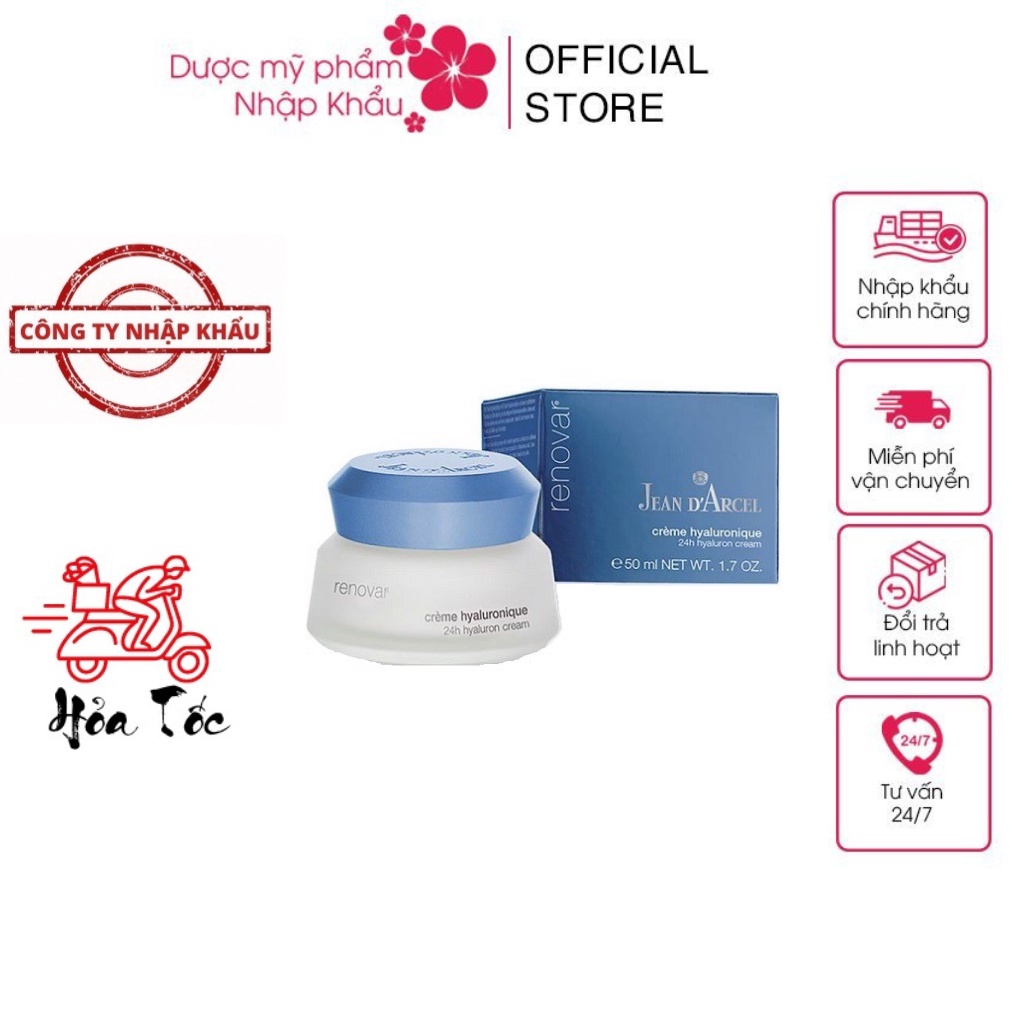 [HÀNG NHẬP KHẨU] Kem Dưỡng Ẩm Jean D'Arcel 24h Hyaluron Cream 50ml