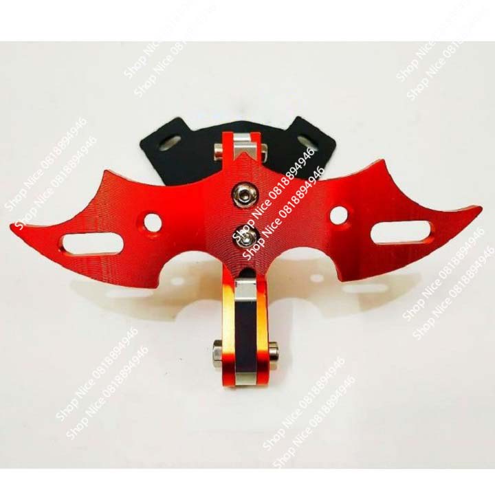 Pát bảng biển số xe máy Exciter Winner nhôm CNC gập 2 chiều