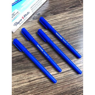 COMBO 4 BÚT BI PAPER MATE XANH NGÒI NÉT VỪA Write Bros Ballpoint Pens, Medium Point (1.0mm), Blue