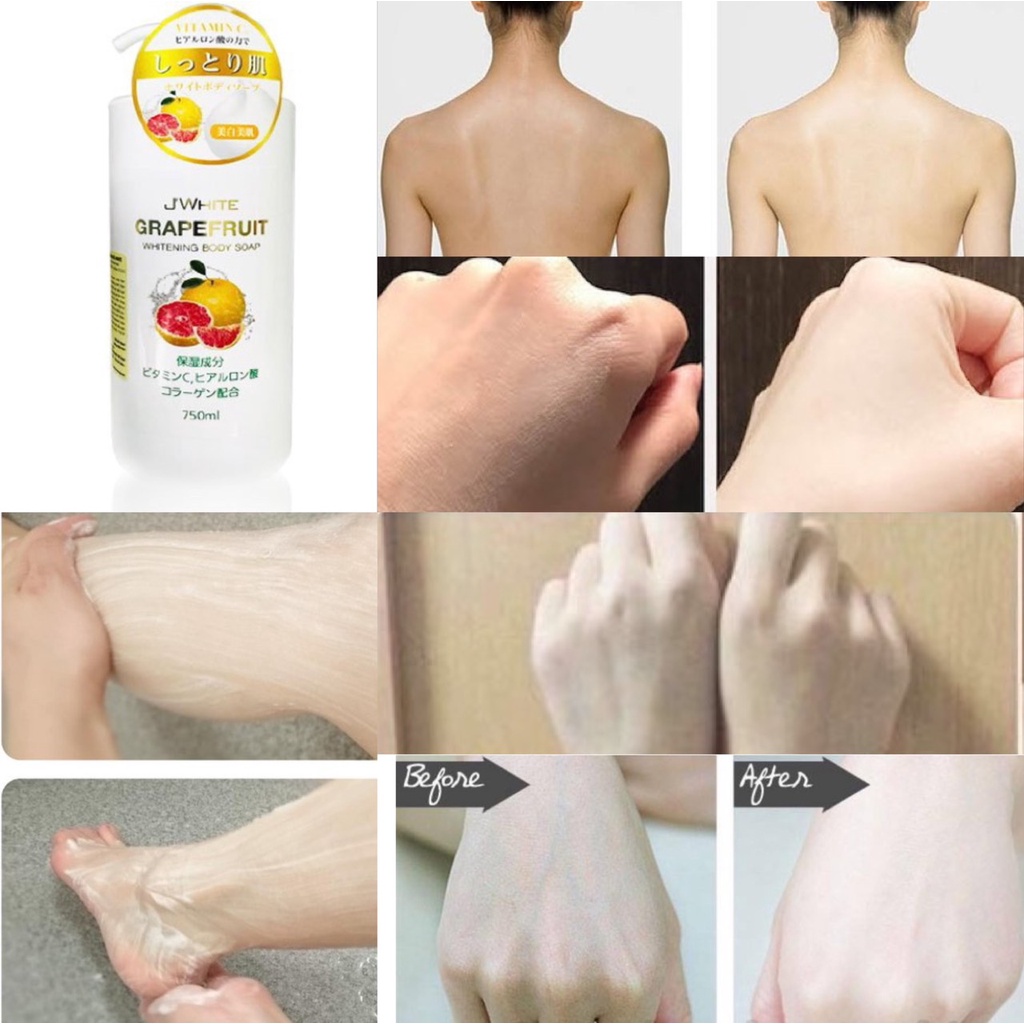 [DATE 31/07/23] Sữa tắm trắng da J'WHITE whiterning body soap 750ml (Nhật bản) | BigBuy360 - bigbuy360.vn