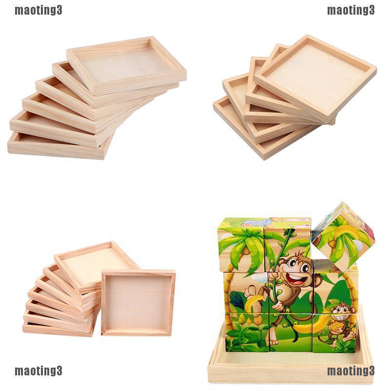 Đồ chơi khay gỗ xếp hình 6 mặt