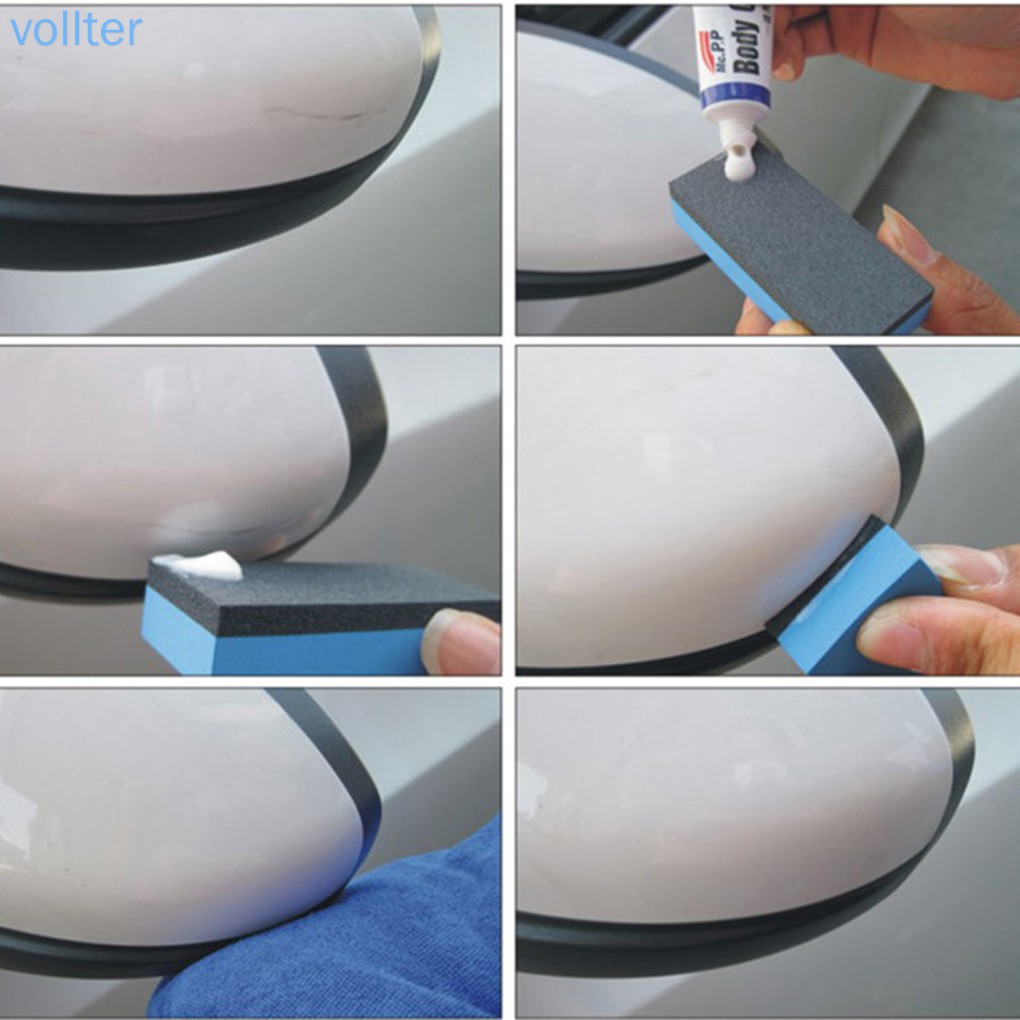 Bộ kem Body Compound mài đánh bóng sửa chữa vết xước sơn trên thân xe