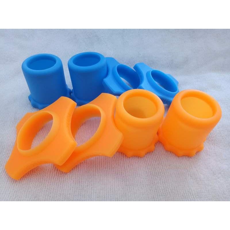 Bộ 8 cái Silicone cao su Chống Trượt Lăn Vòng Micro Trên và Dưới.