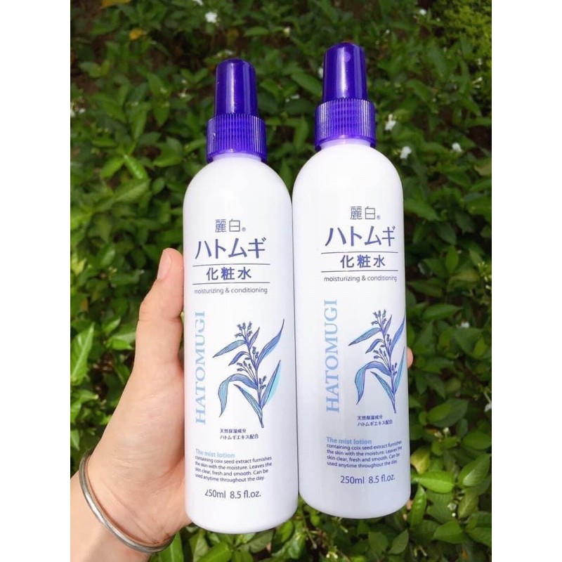 Xịt Khoáng Dưỡng Ẩm Làm Dịu Da HATOMUGI The Mist Lotion 250ml Nhật Bản ( Hàng Au ) [HangNhat] | BigBuy360 - bigbuy360.vn