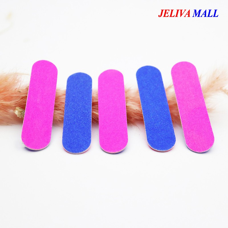 Dũa móng tay mini, dũa mịn hai mặt nhám chuyên dụng chăm sóc móng, độ nhám 150/150