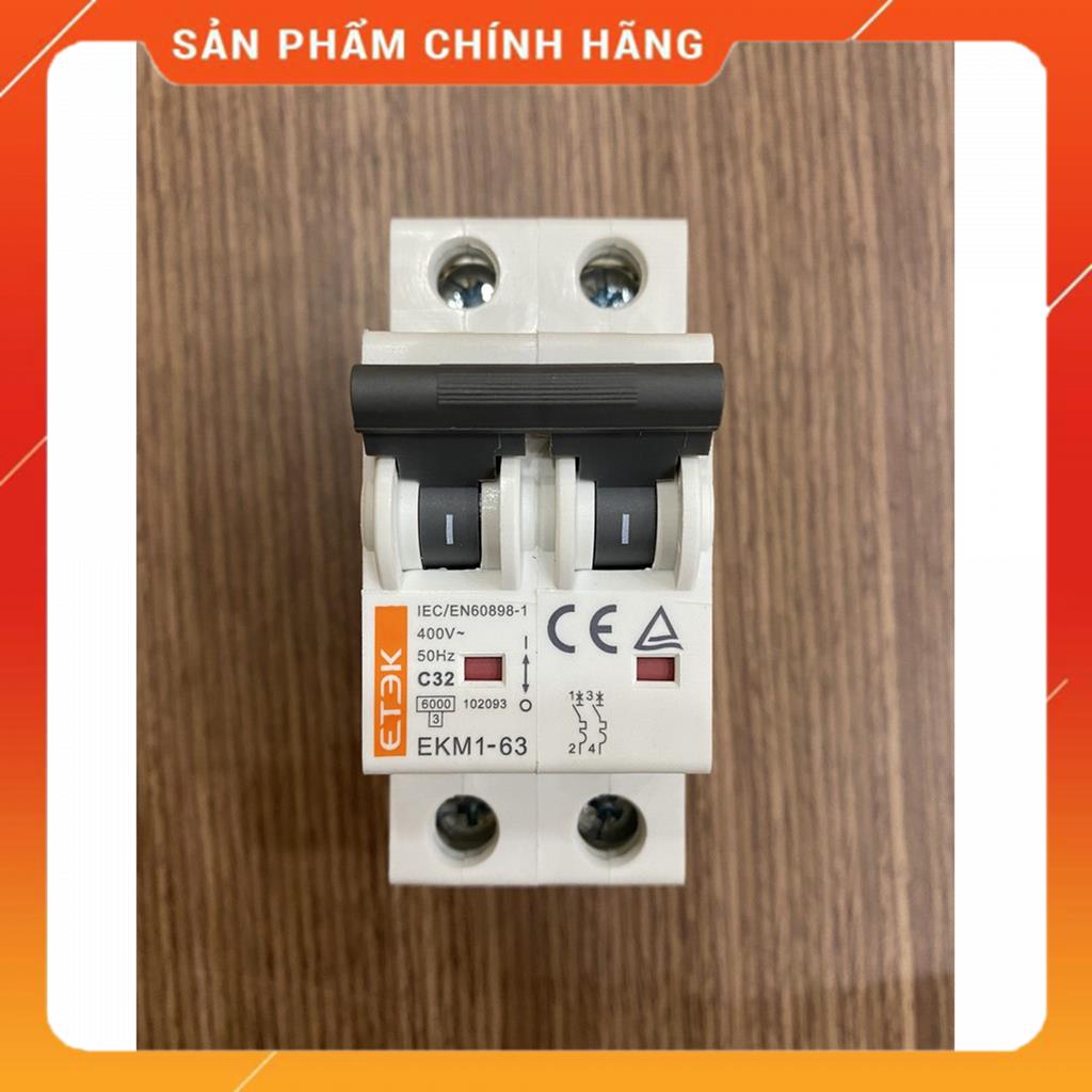 Cầu dao Aptomat CB AC 1 Pha 25A 32A 63A ETEK MSP36062