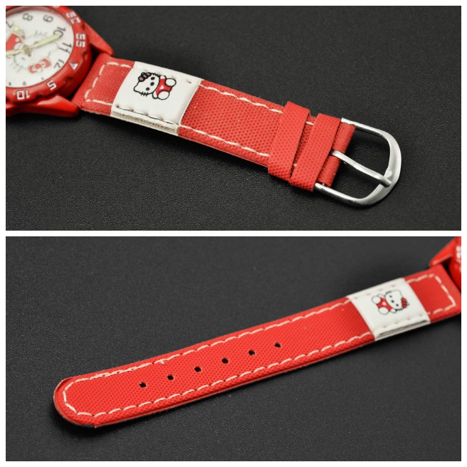 Đồng Hồ Hello Kitty Dễ Thương Chống Nước Cho Bé Gái