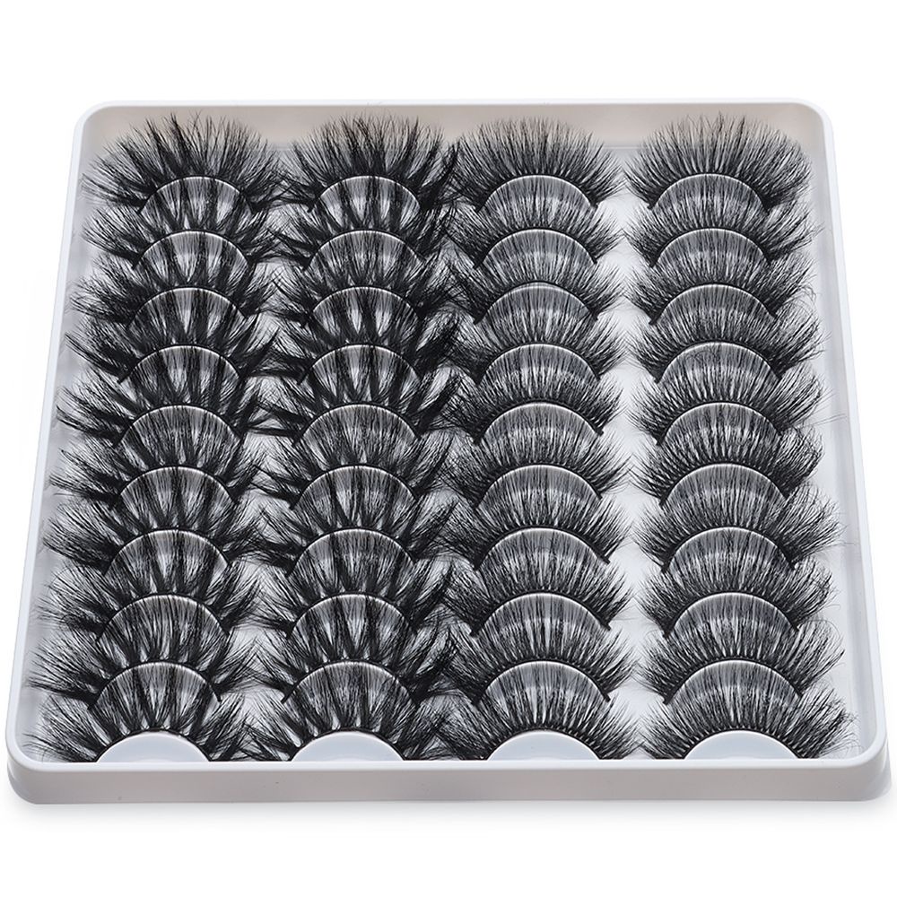 (Hàng Mới Về) Set 20 Cặp Mihan1 Skonhed Giả 3d Dài Và Dày Tự Nhiên Cho Nữ