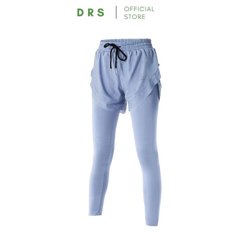 Quần thể thao nữ legging DRN07, quần tập gym nữ 2 lớp, với lớp trong thun lạnh ống dài, lớp ngoài lớp sóc DRS | BigBuy360 - bigbuy360.vn