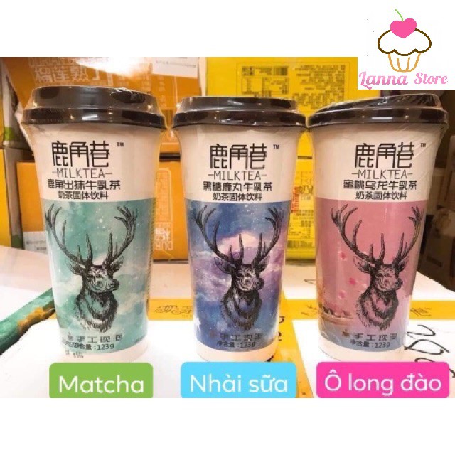 Trà sữa tự pha The Alley kèm topping Hộp 123g - Đài Loan