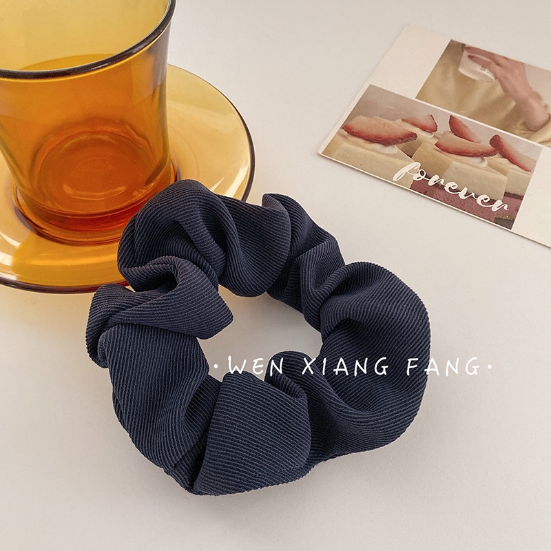 Dây buộc tóc màu sắc ngọt ngào phong cách Hàn Quốc