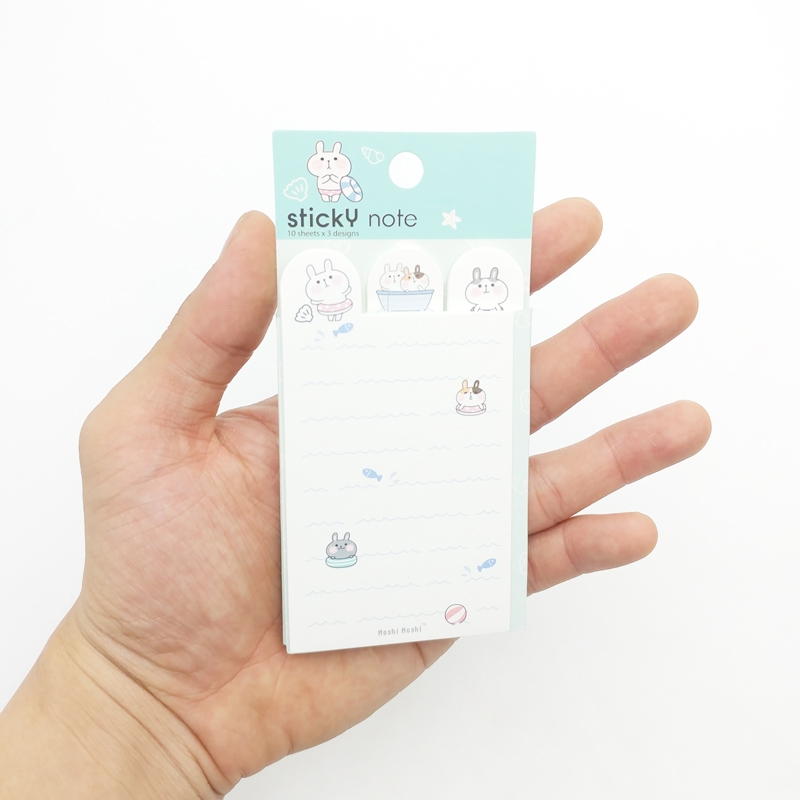 Giấy Note Moshi Moshi 029 - Mẫu 2 - Xanh Lá - Moshi Moshi