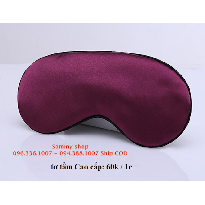 Bịt mắt ngủ tơ tằm cao cấp