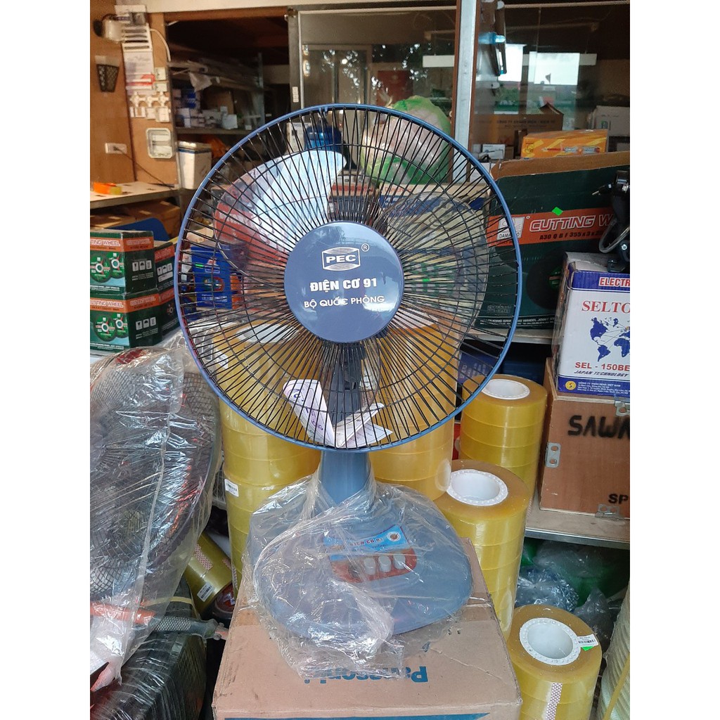 Quạt Bàn Điện Cơ 91- QB-300 -sải cánh 30cm -Bộ Quốc Phòng- HÀNG CHÍNH HÃNG - BẢO HÀNH 12 THÁNG