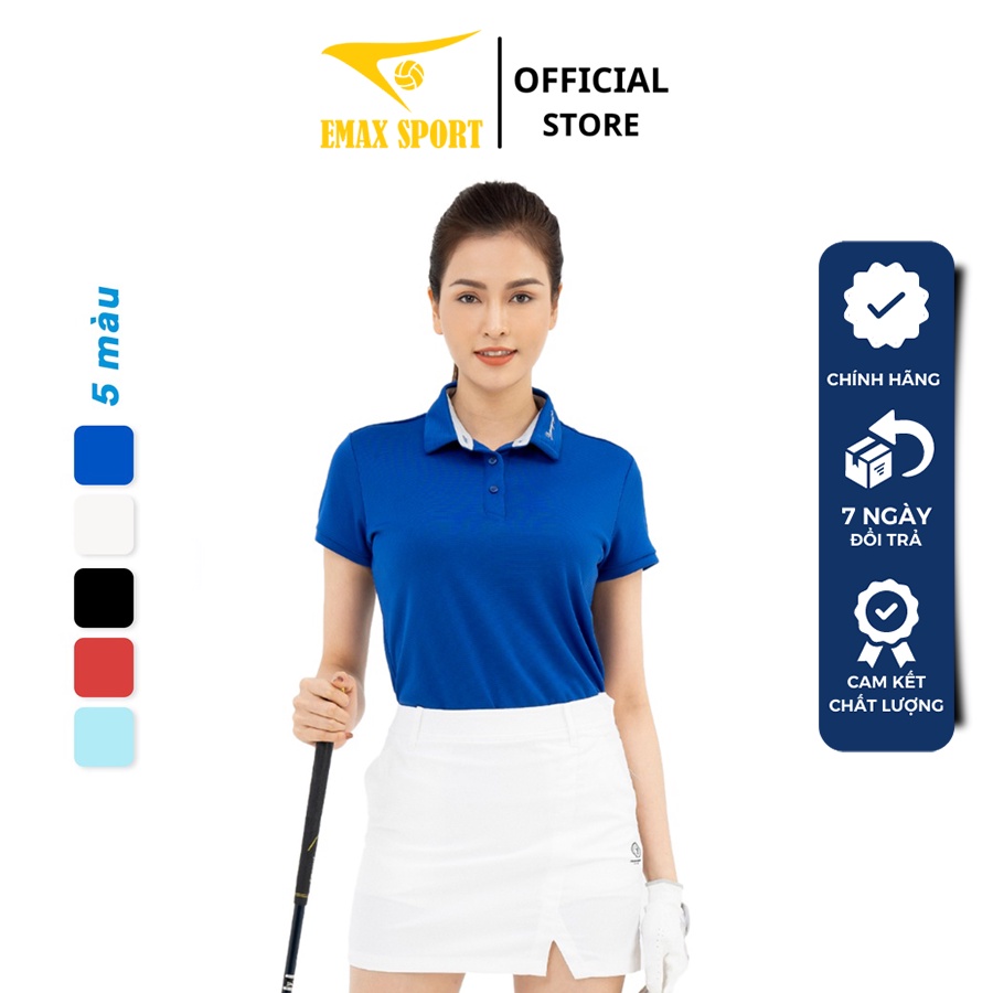 Áo Thể Thao Golf Nữ Donexpro Thiết Kế Tinh Tế, Kiểu Dáng Trẻ Trung, Logo Thêu Nổi Bật AC - 3676