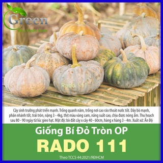 Hạt giống bí đỏ tròn op xuất xứ ấn độ