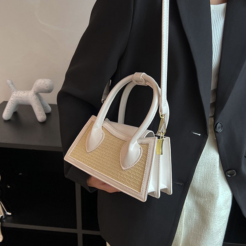 Túi Đeo Chéo Hình Vuông Nhỏ Thiết Kế niche Dễ Phối Đồ Cho Nữ