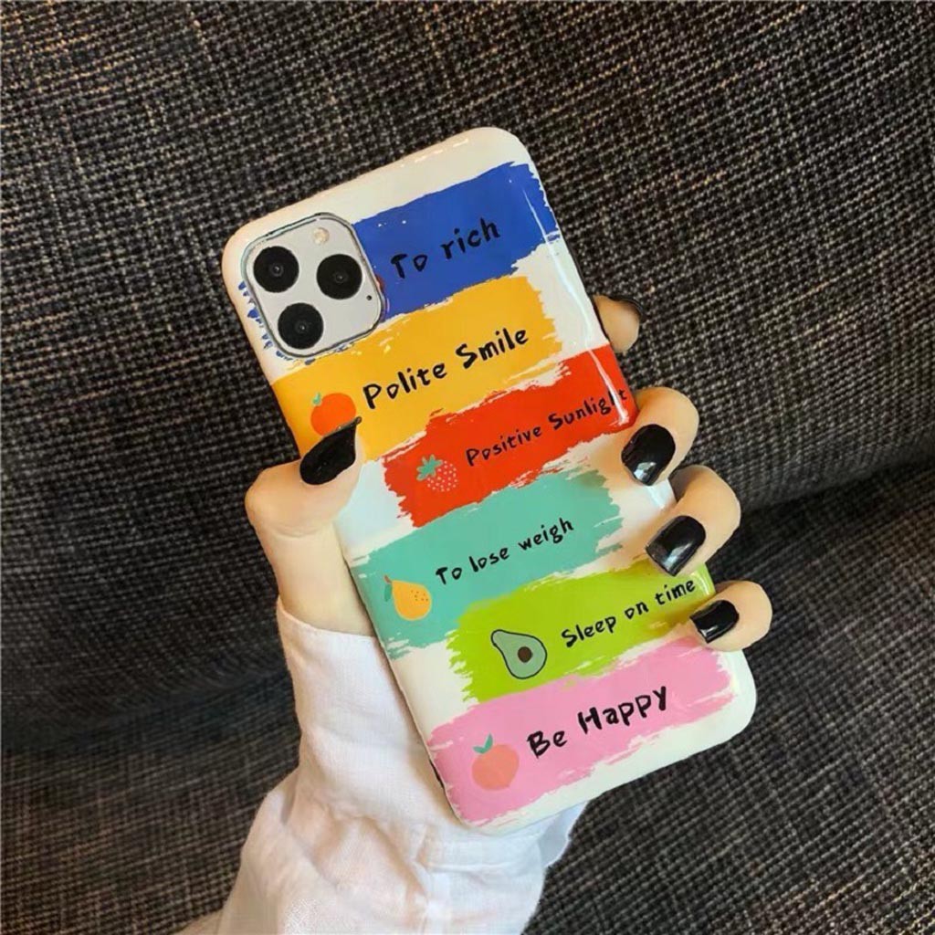 Ốp Lưng Iphone Cao Cấp Full Viền Ốp Vẽ 6 Màu Dành Cho Tất Cả Dòng Iphone từ 6 đến 11promax | BigBuy360 - bigbuy360.vn