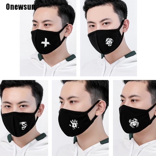 Khẩu Trang Chống Bụi In Họa Tiết Anime Dạ Quang Độc Đáo Cho Nam Và Nữ