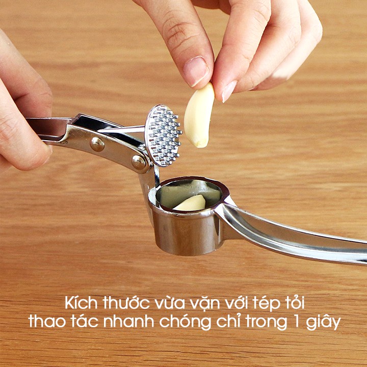 Dụng cụ ép tỏi cầm tay tiện dụng
