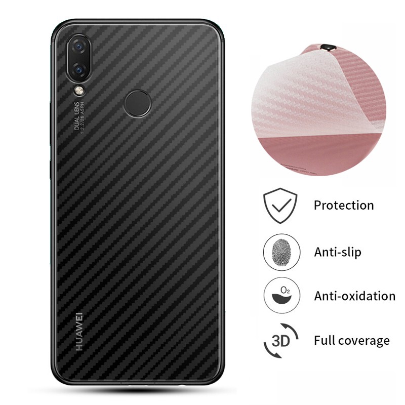 Ốp lưng dẻo trong suốt và miếng dán bảo vệ màn hình cho điện thoại Huawei Nova 3i 3e 3 2 2S 2i