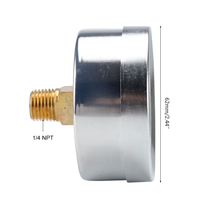 Đồng Hồ Đo Áp Suất Dầu / Nước 1 4-inch NPT 0-15psi 0-1bar kpa Chuyên Dụng