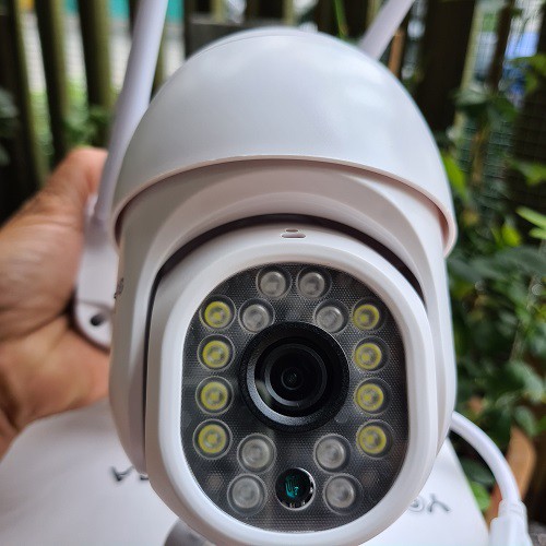 CAMERA IP WIFI YOOSEE PTZ MINI LED HD1080 kèm thẻ nhớ chuyên dụng - Xoay 360 độ, chống nước