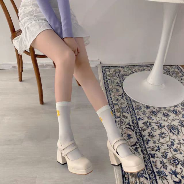 (order) giày đế cao lolita phong cách kèm hình thật