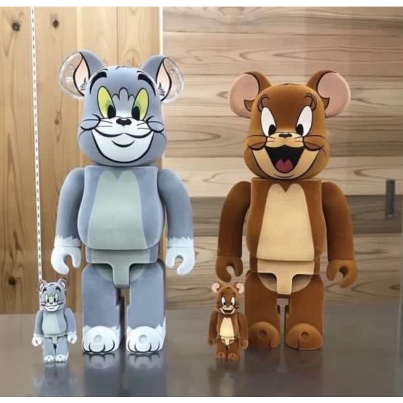 Bearbrick Tom and Jerry flocky 400%