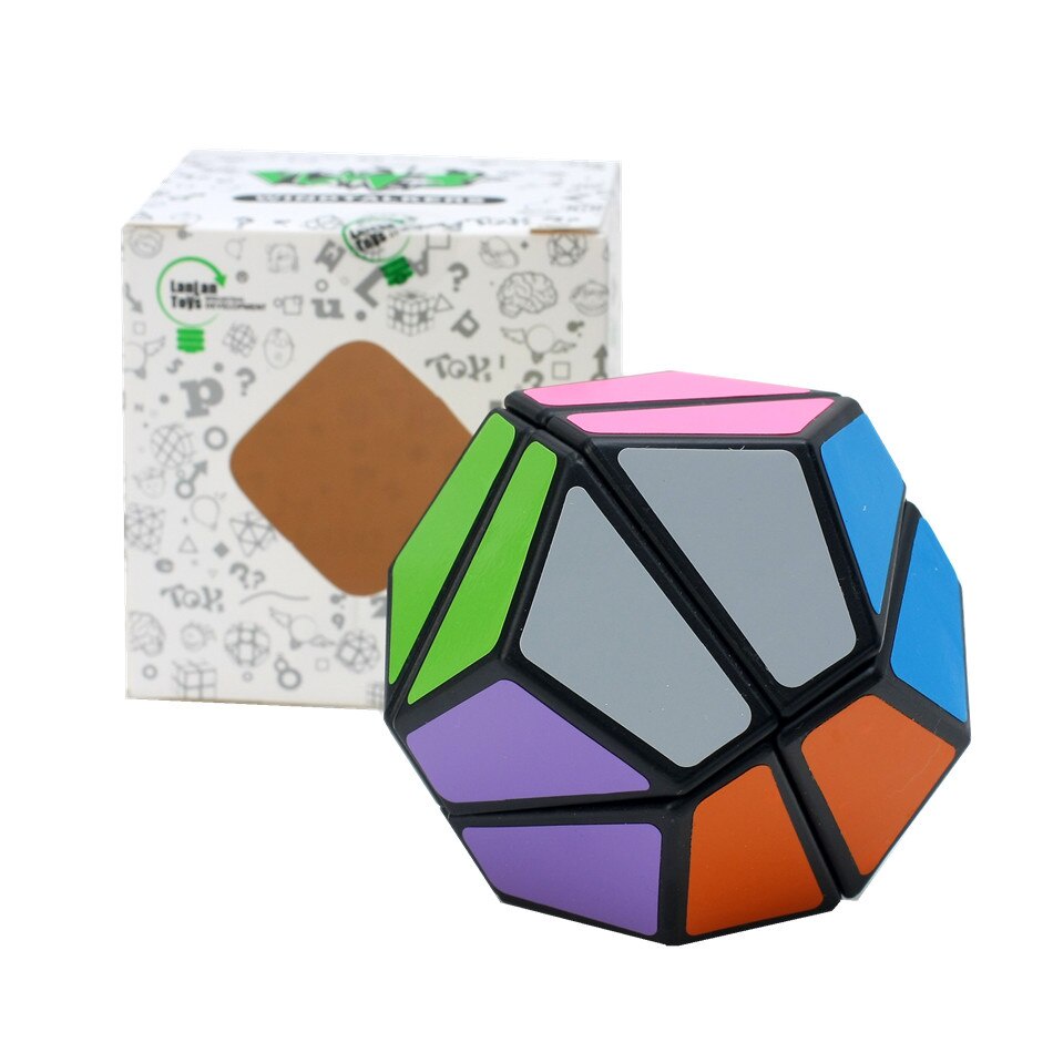 Đồ chơi Rubik LanLan Dodecahedron Megaminx 2x2, Rubic Biến Thể Phát Triển Giáo Dục IQ