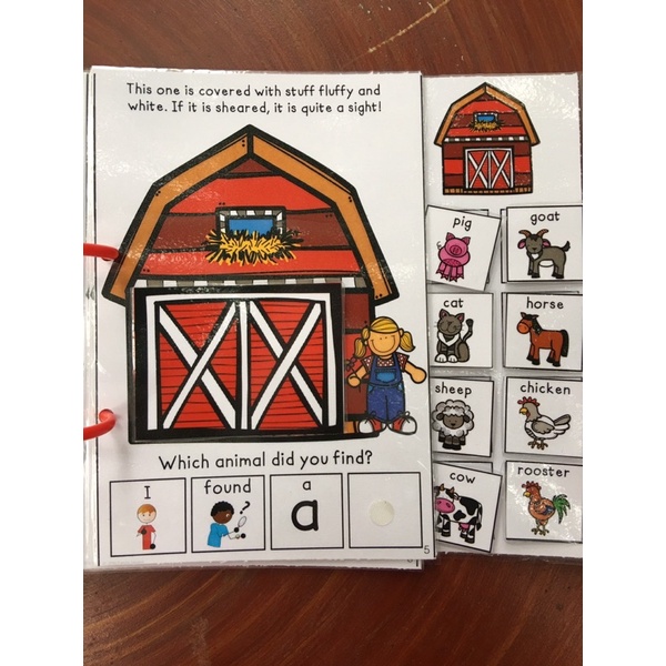 Giá huỷ diệt học liệu who’s hiding in the barn