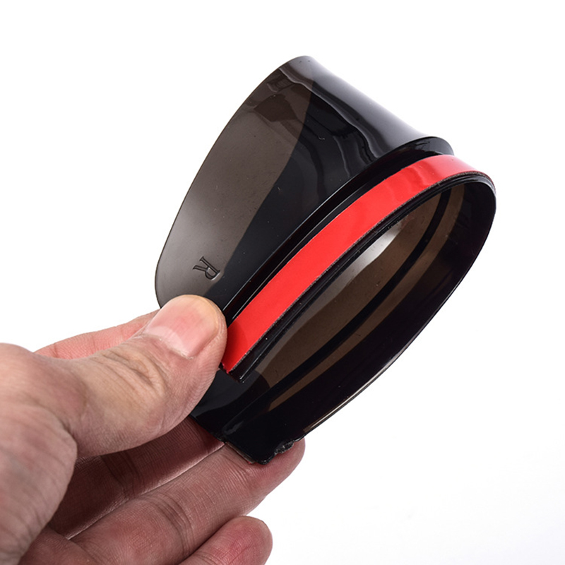 2 Vỏ Bọc Kính Chiếu Hậu Xe Hơi Bằng PVC Chống Mưa Tiện Dụng