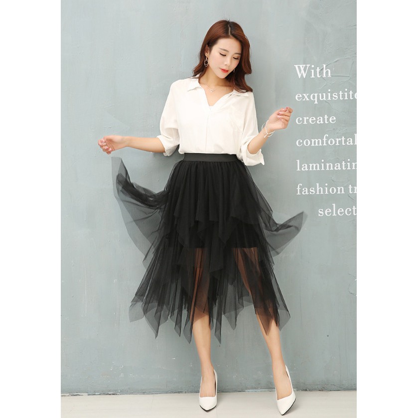 Chân Váy Tutu Nhọn Kiểu Dáng Công Chúa - Chân Váy Dáng Chữ A Tiểu Thư Dễ Thương | BigBuy360 - bigbuy360.vn