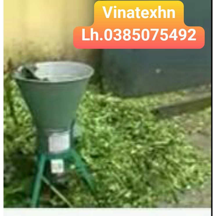 Máy băm rau bèo - Máy xay chuối đã thái lát cho gà vịt