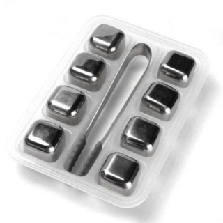 Đá lạnh inox không tan ( hộp 8 viên )