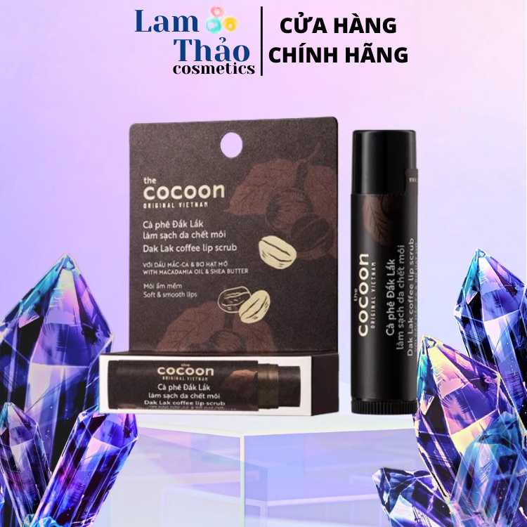 Tẩy Tế Bào Chết Môi Cocoon Từ Cà Phê Đắk Lắk