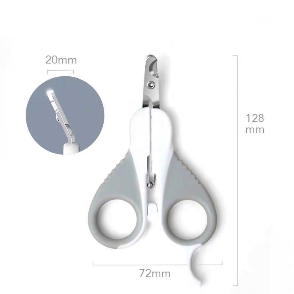 Bấm móng cho chó mèo PAKEWAY - Kìm Cắt móng cho thú cưng cao cấp