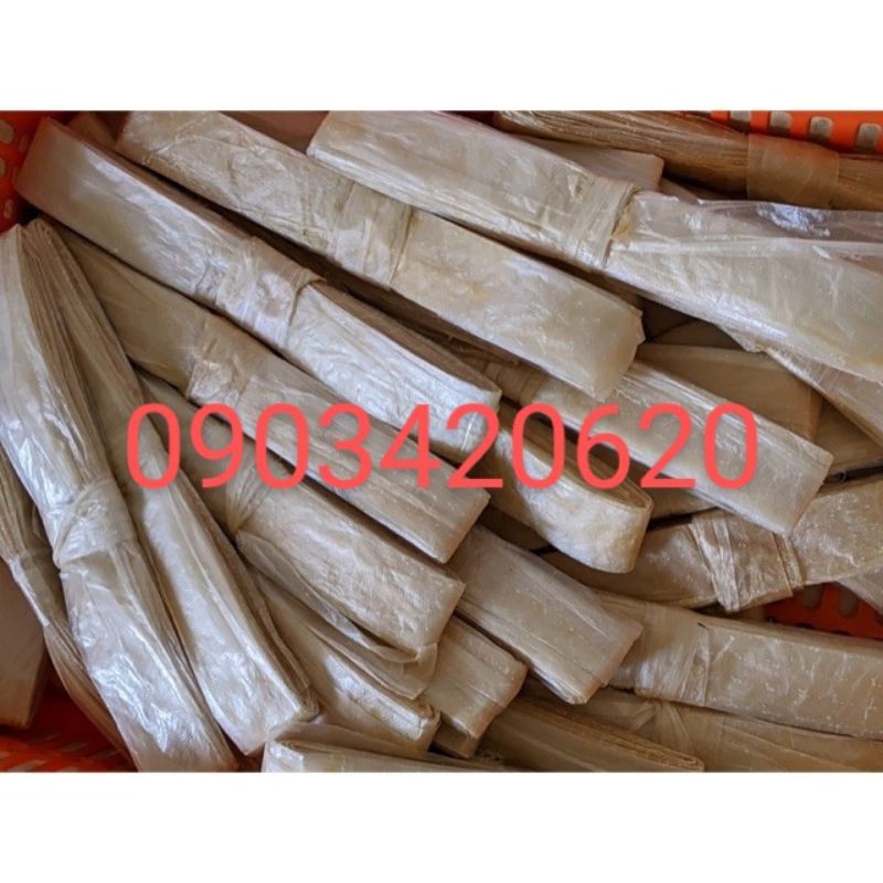 Ruột heo khô làm Lạp xưởng đã xăm lỗ sẵn dài 12-14met
